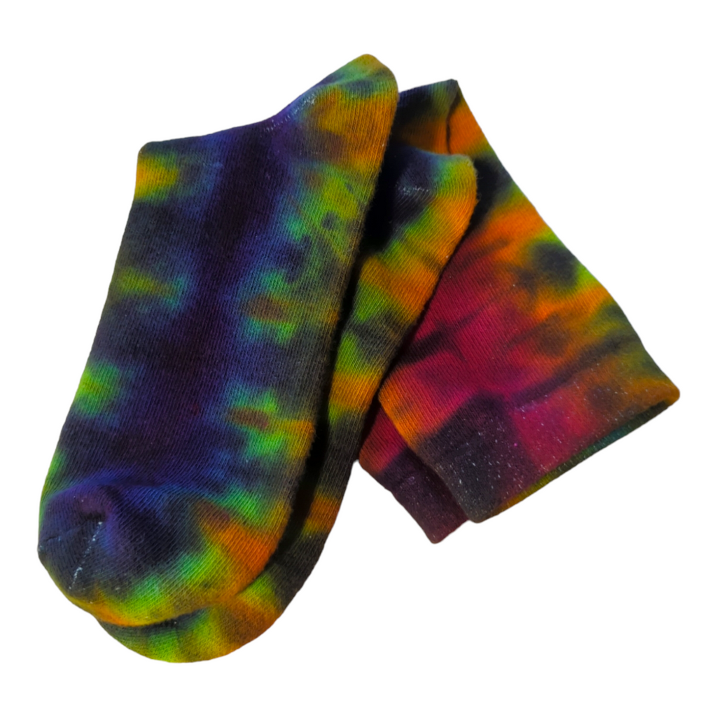 Tie Dye Crew Socks