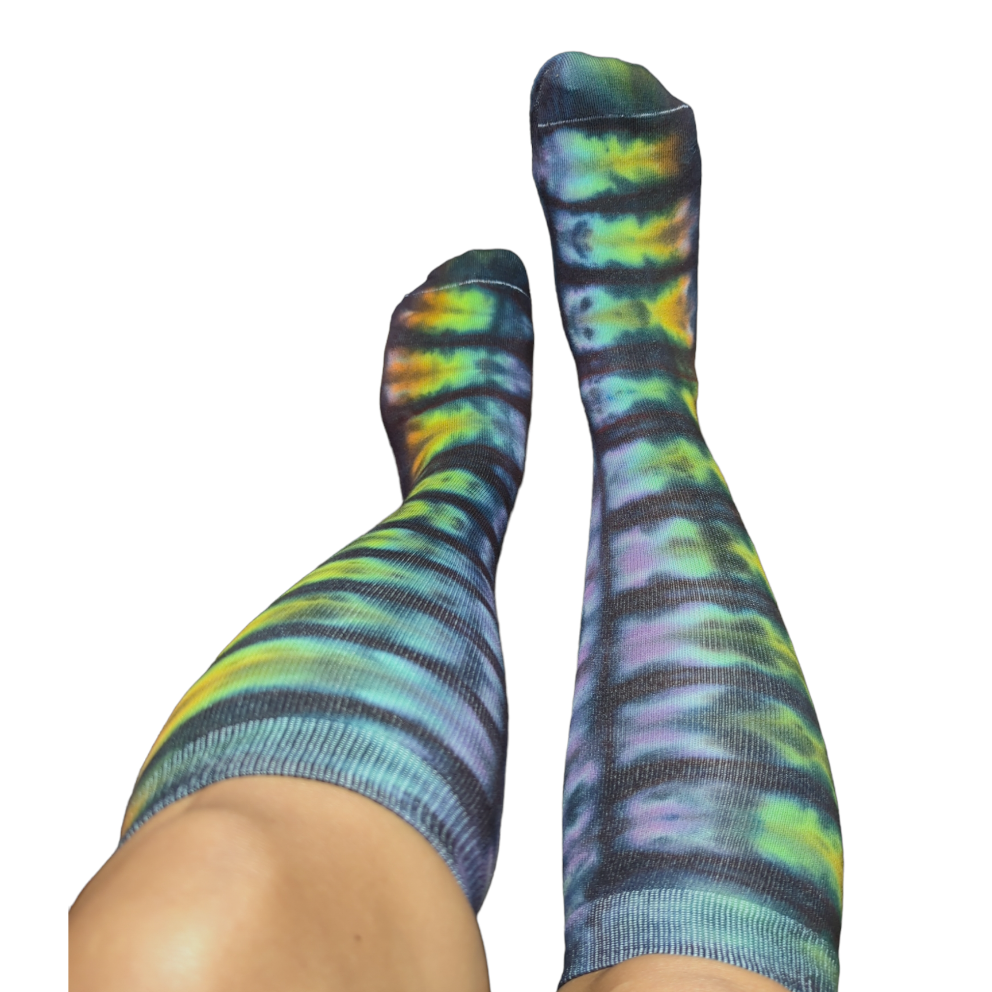 Tie Dye Knee High Socks