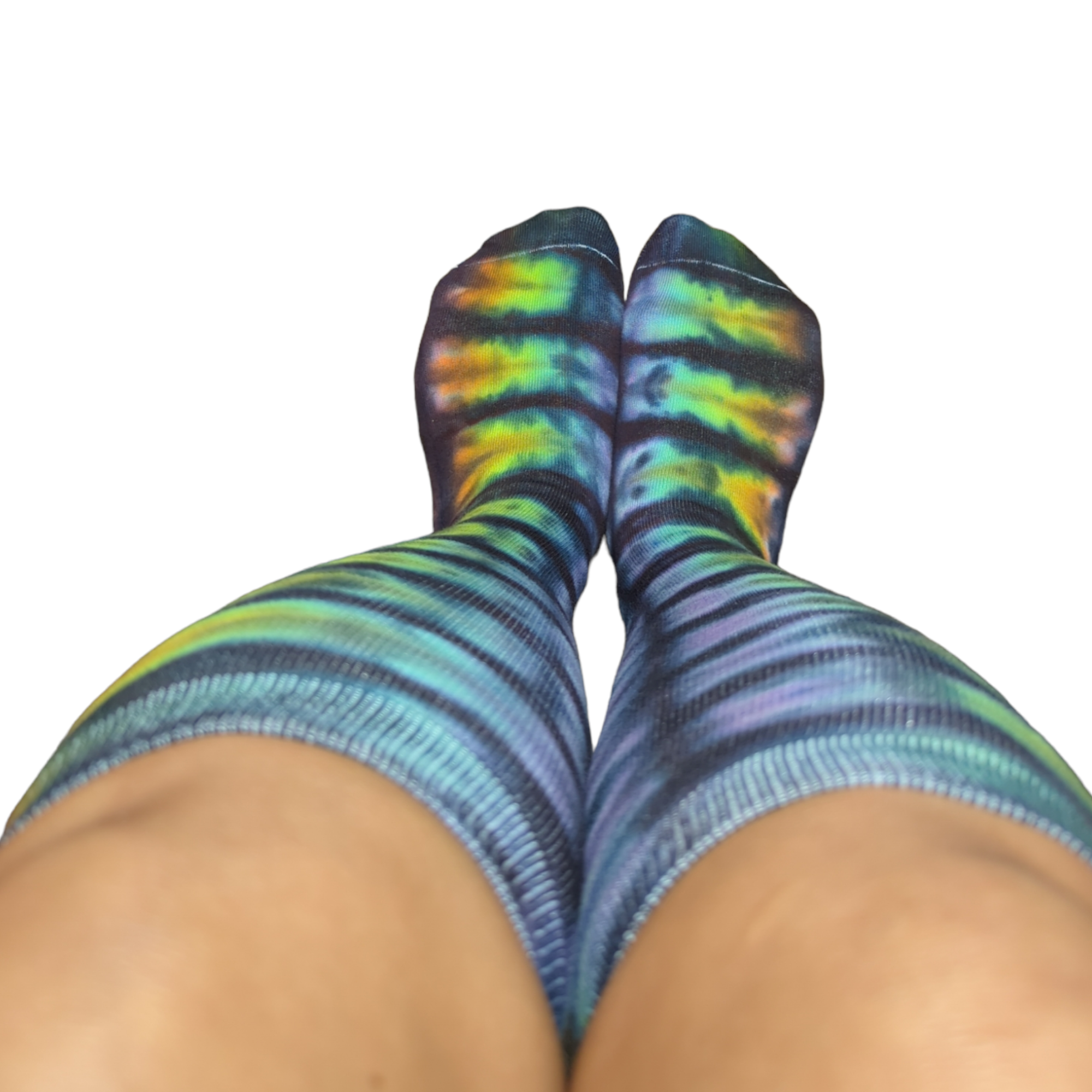 Tie Dye Knee High Socks