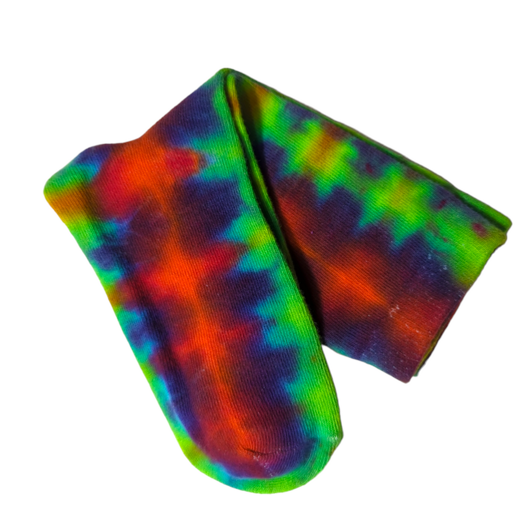 Tie Dye Crew Socks