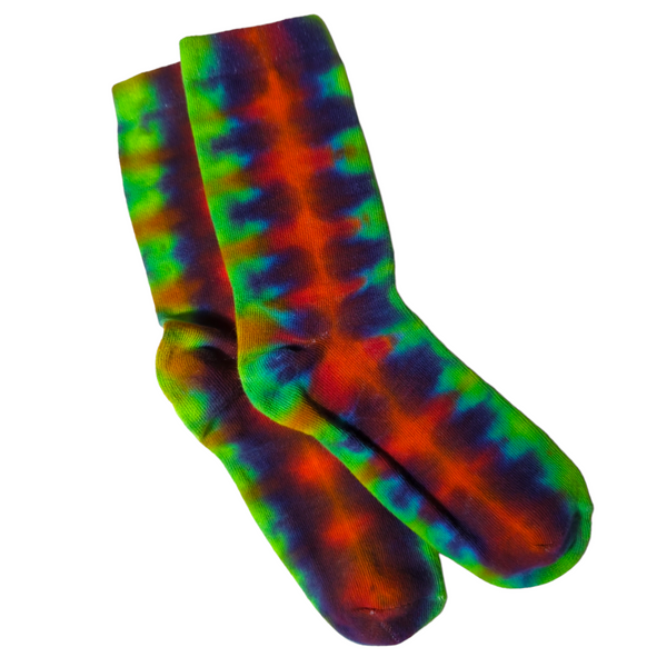 Tie Dye Crew Socks