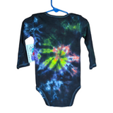 Nebula Spiral Galaxy Tie Dye Onesie 18 Months