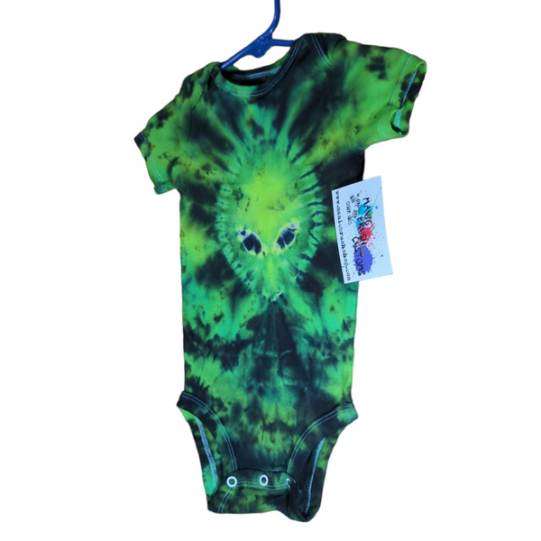 Alien Tie Dye Galaxy Onesie 12 Months