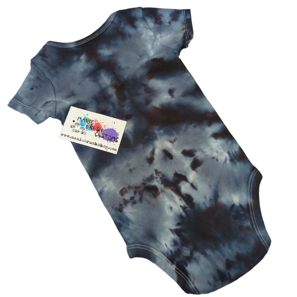 Ghost Galaxy Tie Dye Onesie 9 Months
