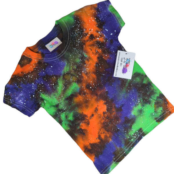 Kids Fright Galaxy Tie Dye T-shirt 2T