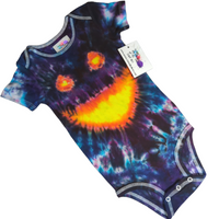 Spooky Tie Dye Galaxy Onesie 24 Months