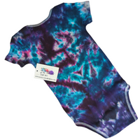 Spooky Tie Dye Galaxy Onesie 24 Months