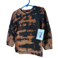 Kids Reverse Tie Dye Long Sleeve Shirt 3T