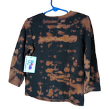 Kids Reverse Tie Dye Long Sleeve Shirt 3T