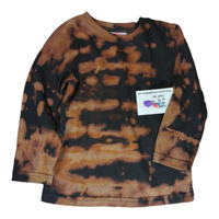 Kids Reverse Tie Dye Long Sleeve Shirt 3T