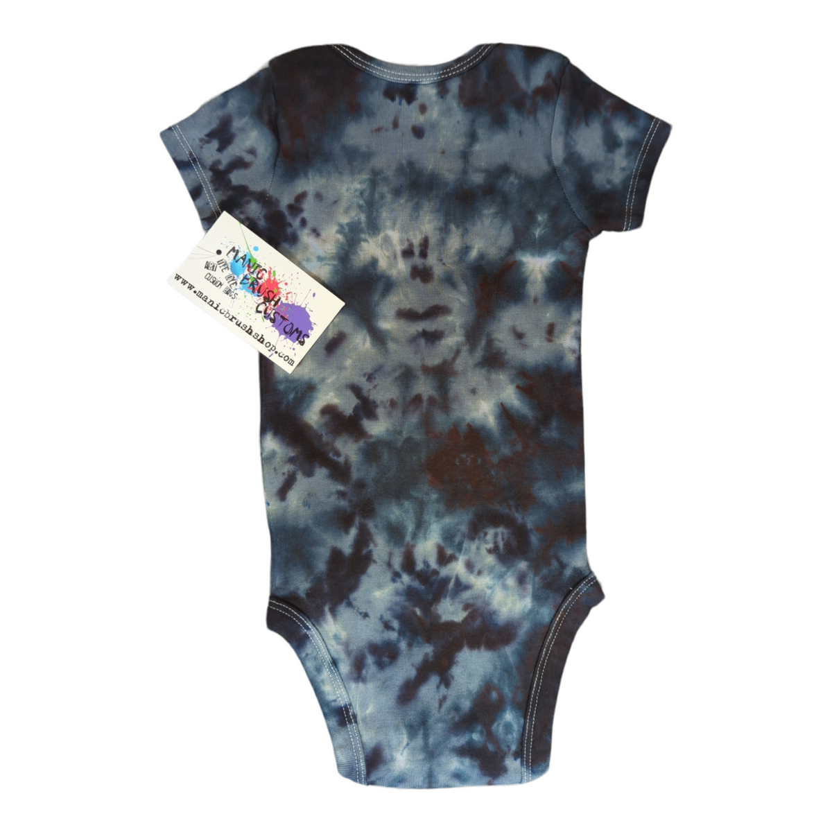 Ghost Galaxy Tie Dye Onesie 6 Months