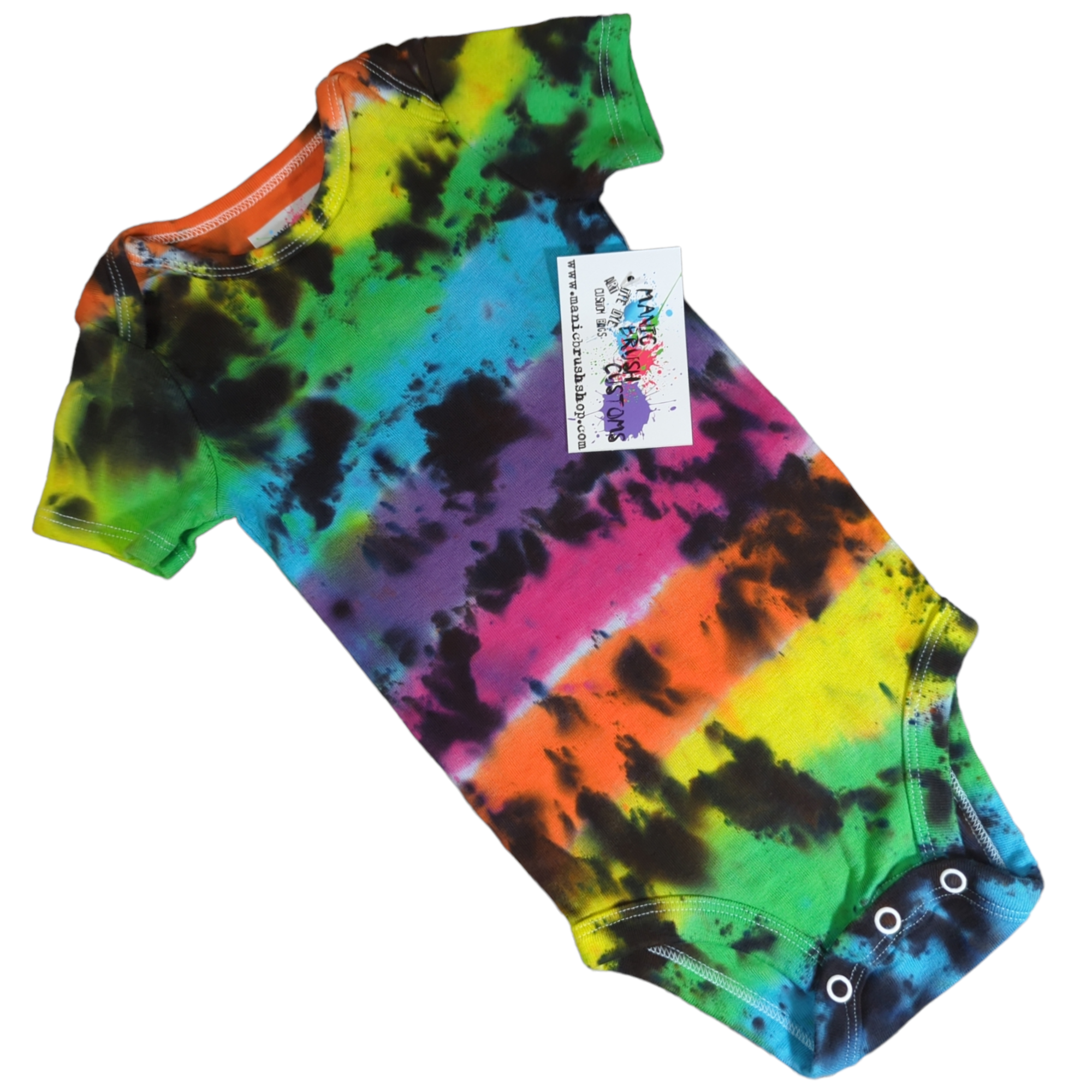 Rainbow Tie Dye Onesie 12 Months