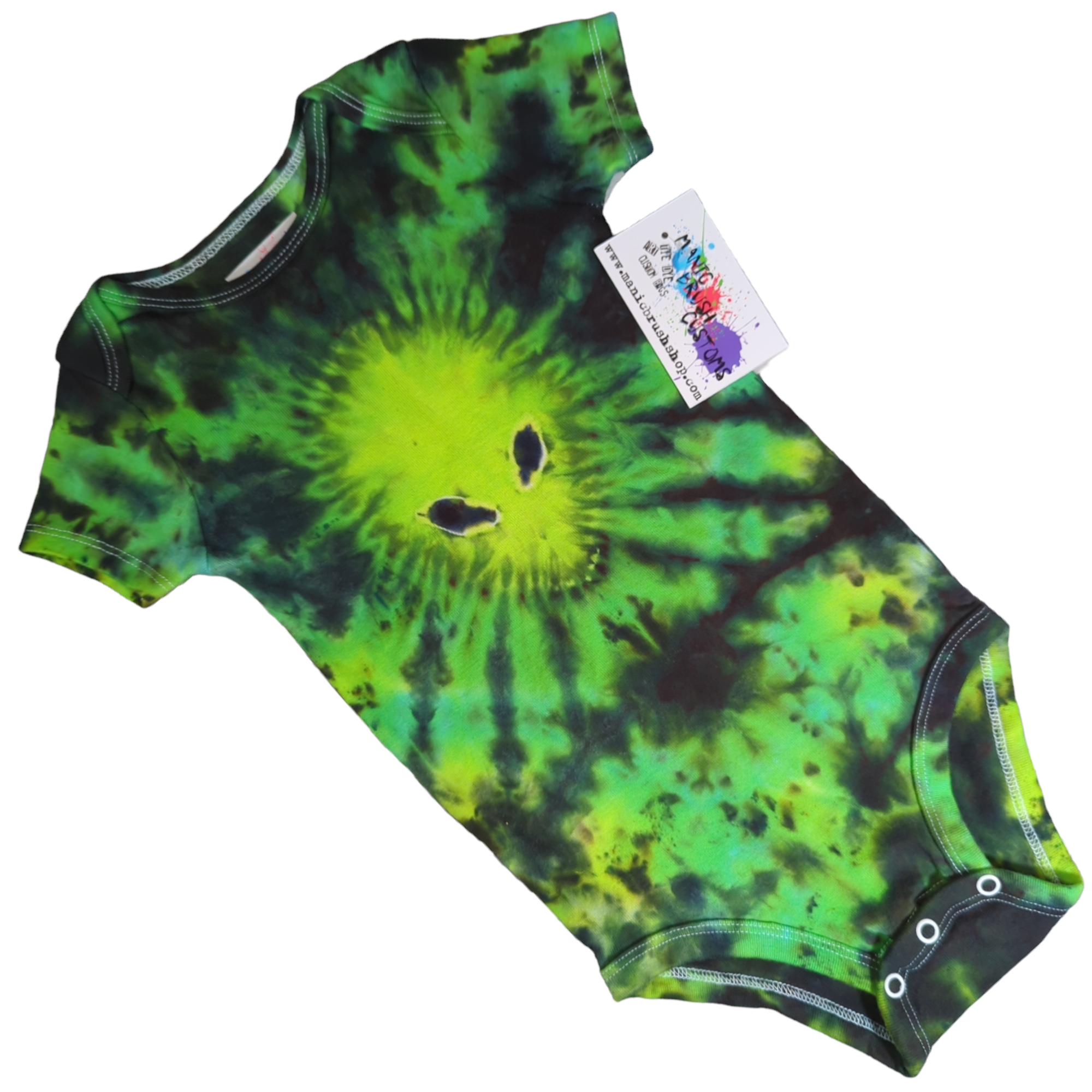 Alien Tie Dye Galaxy Onesie 24 Months