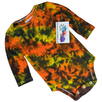 Stellar Tie Dye Long Sleeve Onesie 6 Months