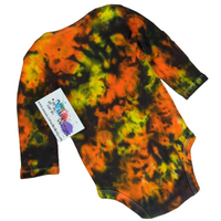 Stellar Tie Dye Long Sleeve Onesie 6 Months