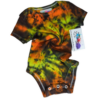 Stellar Spiral Galaxy Tie Dye Onesie 9 Months