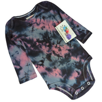 Bennet Tie Dye Long Sleeve Onesie 9 Months