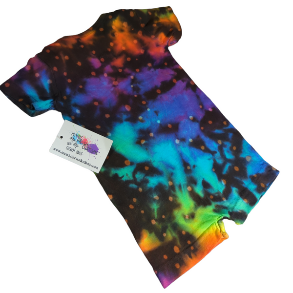 Rainbow Galaxy Tie Dye Romper 6 Months