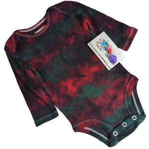 Freddy Tie Dye Long Sleeve Onesie 3 Months