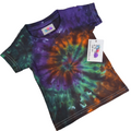 Kids Spooky Spiral Tie Dye T-shirt 2T