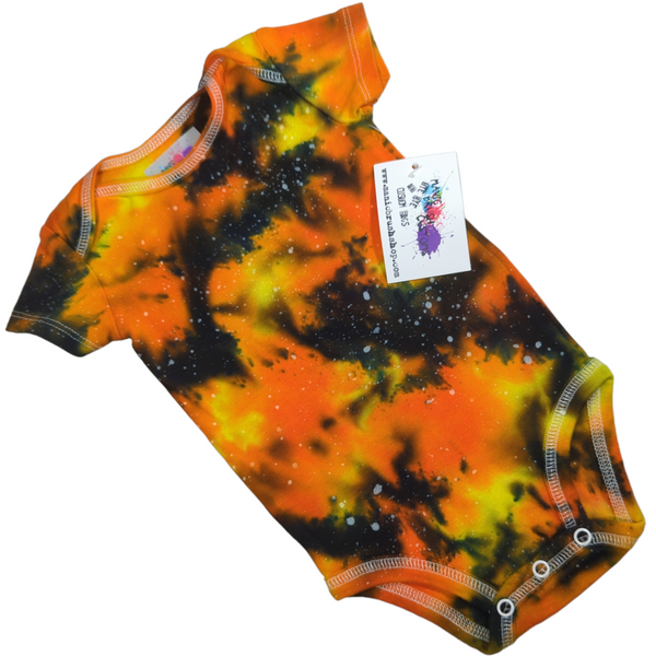 Stellar Galaxy Tie Dye Onesie 6 Months