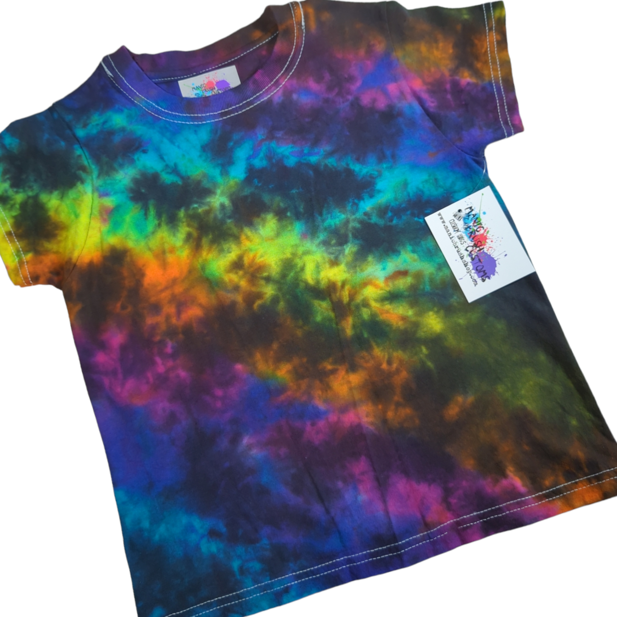 Kids Rainbow Tie Dye T-shirt XS