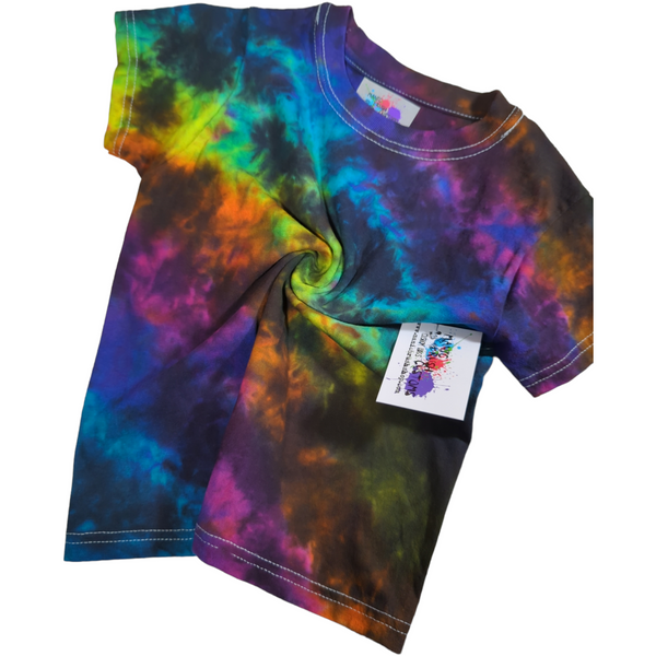Kids Rainbow Tie Dye T-shirt XS