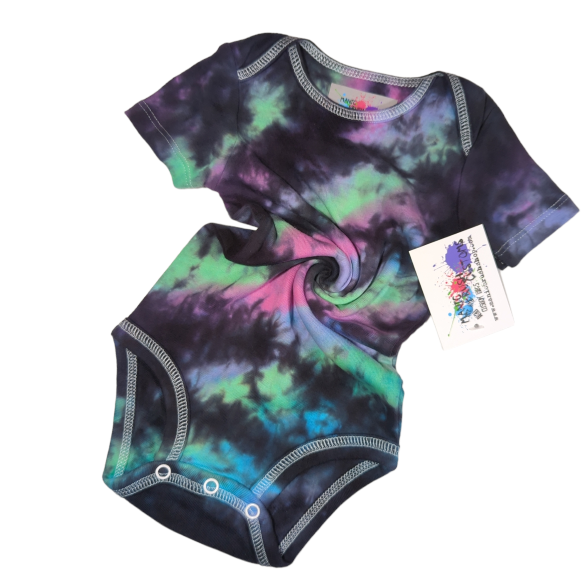 Cotton Candy V1 Tie Dye Onesie 12 Months