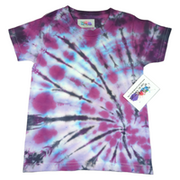 Good Vibes Spiral Tie Dye T-shirt 2T-3T