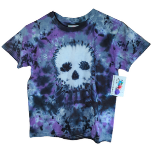 Skull Tie Dye T-shirt Kids Small