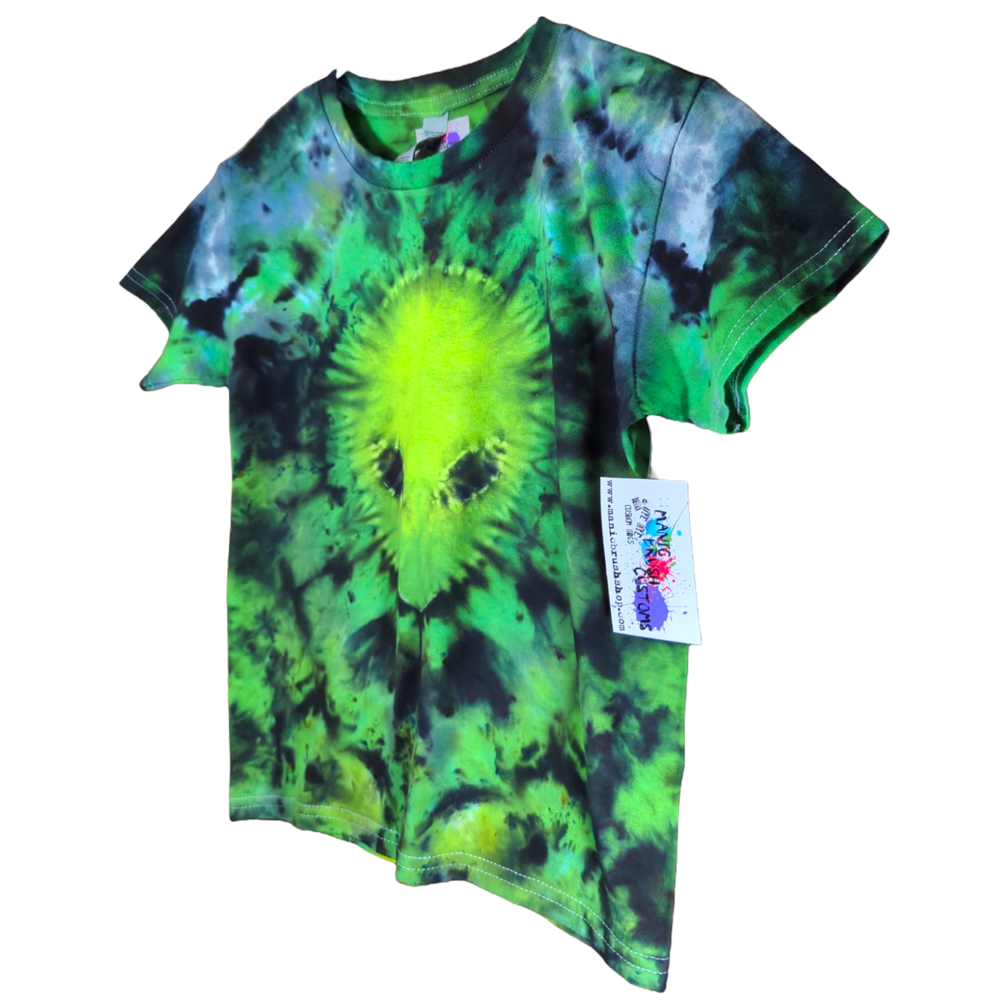 Close Encounter Double Sided Tie Dyed T-shirt Kids Size Medium