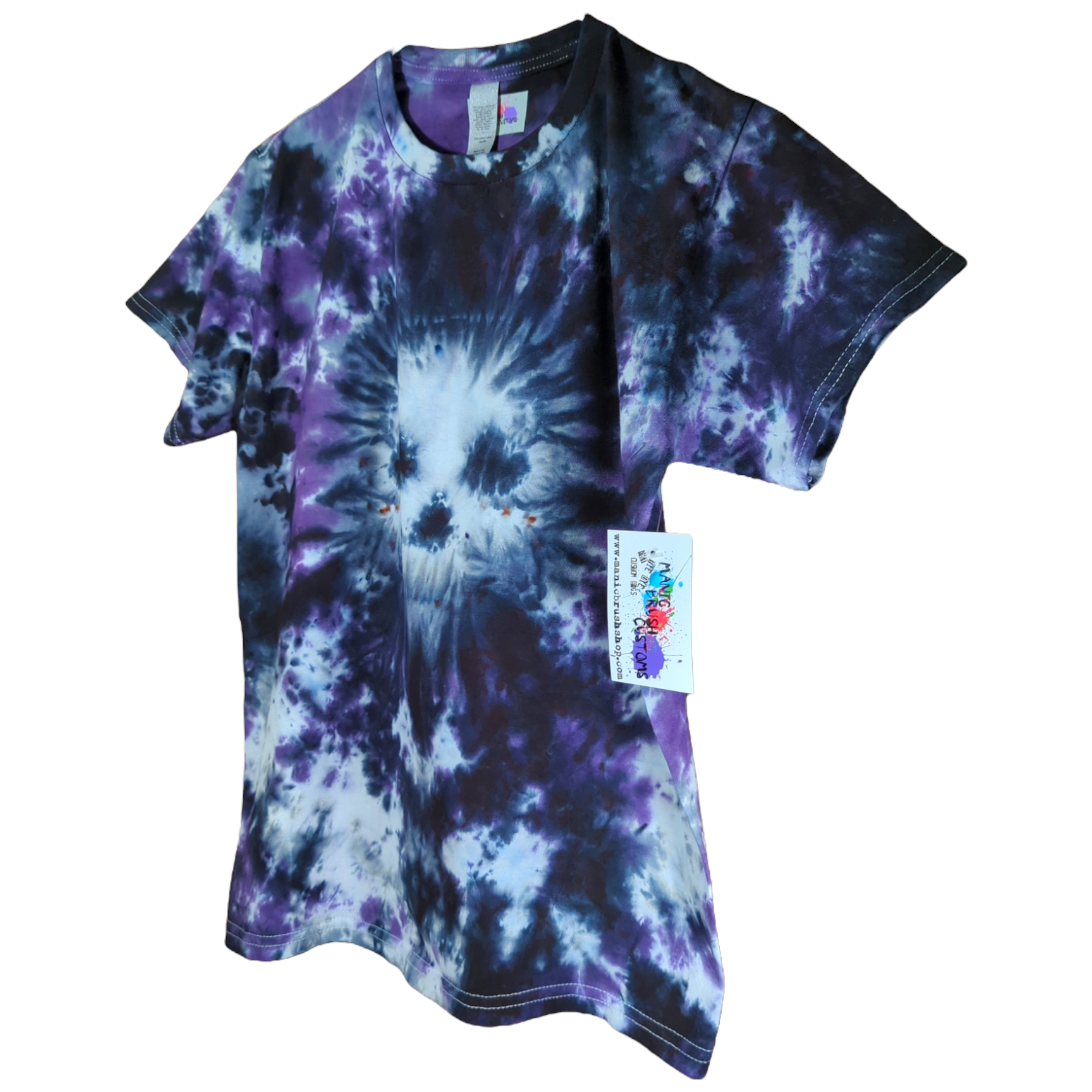 Skull Tie Dye T-shirt Kids Medium