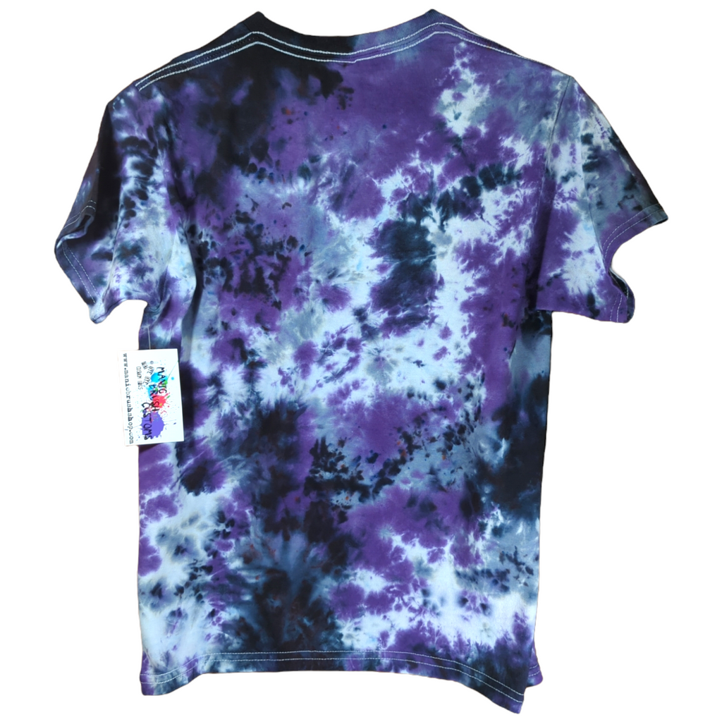 Skull Tie Dye T-shirt Kids Medium