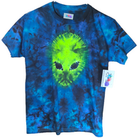 Youth Medium - Close Encounter Double Sided Tie Dyed T-Shirt