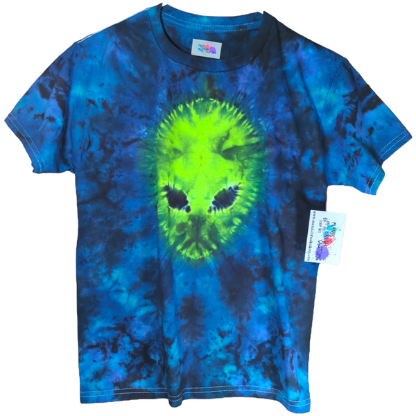 Youth Medium - Close Encounter Double Sided Tie Dyed T-Shirt