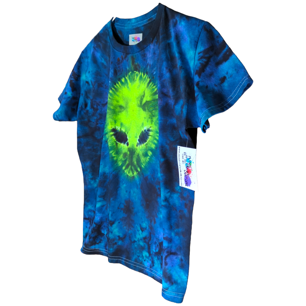 Youth Medium - Close Encounter Double Sided Tie Dyed T-Shirt