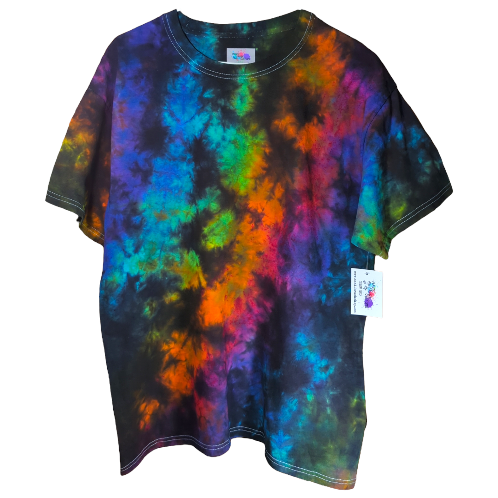 Rainbow Tie Dye T-Shirt Large