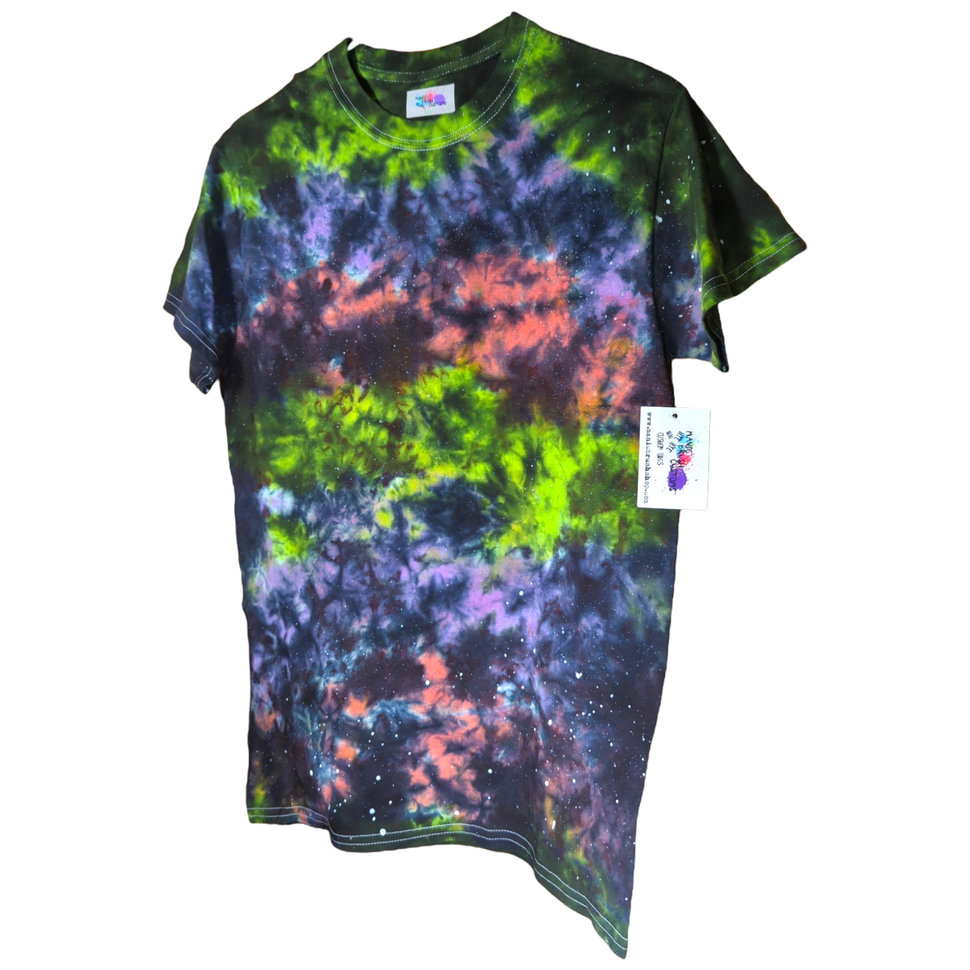 Interstellar Galaxy Tie Dye T-Shirt Small