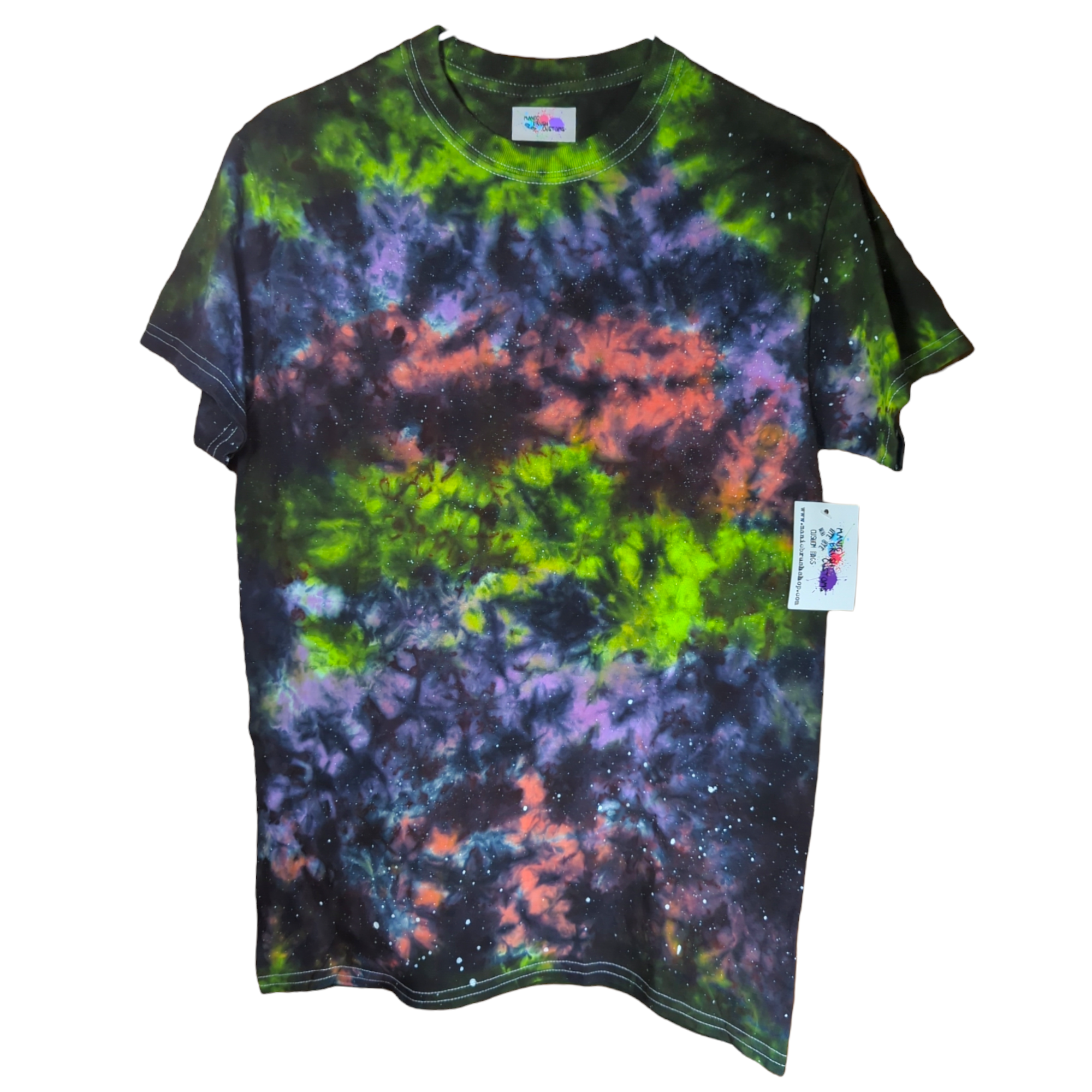Interstellar Galaxy Tie Dye T-Shirt Small