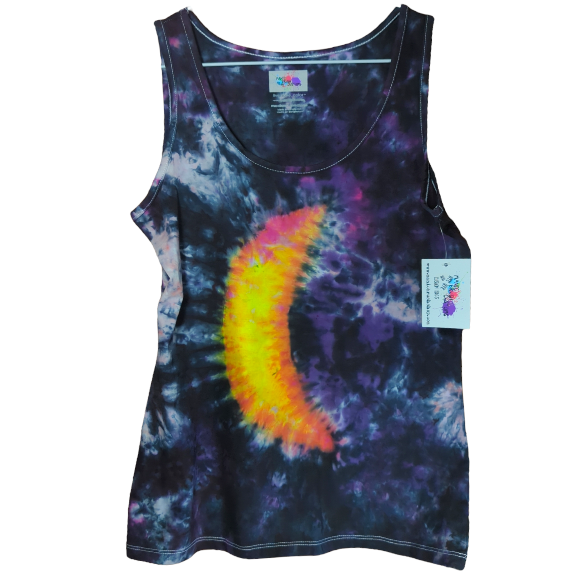 Women's Tie Dye Tank Large