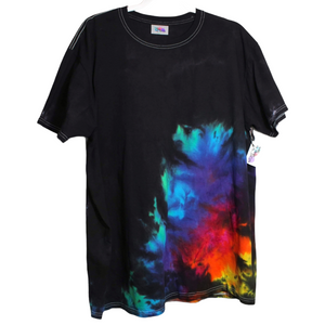 Rainbow Burst Tie Dye T-shirt XL