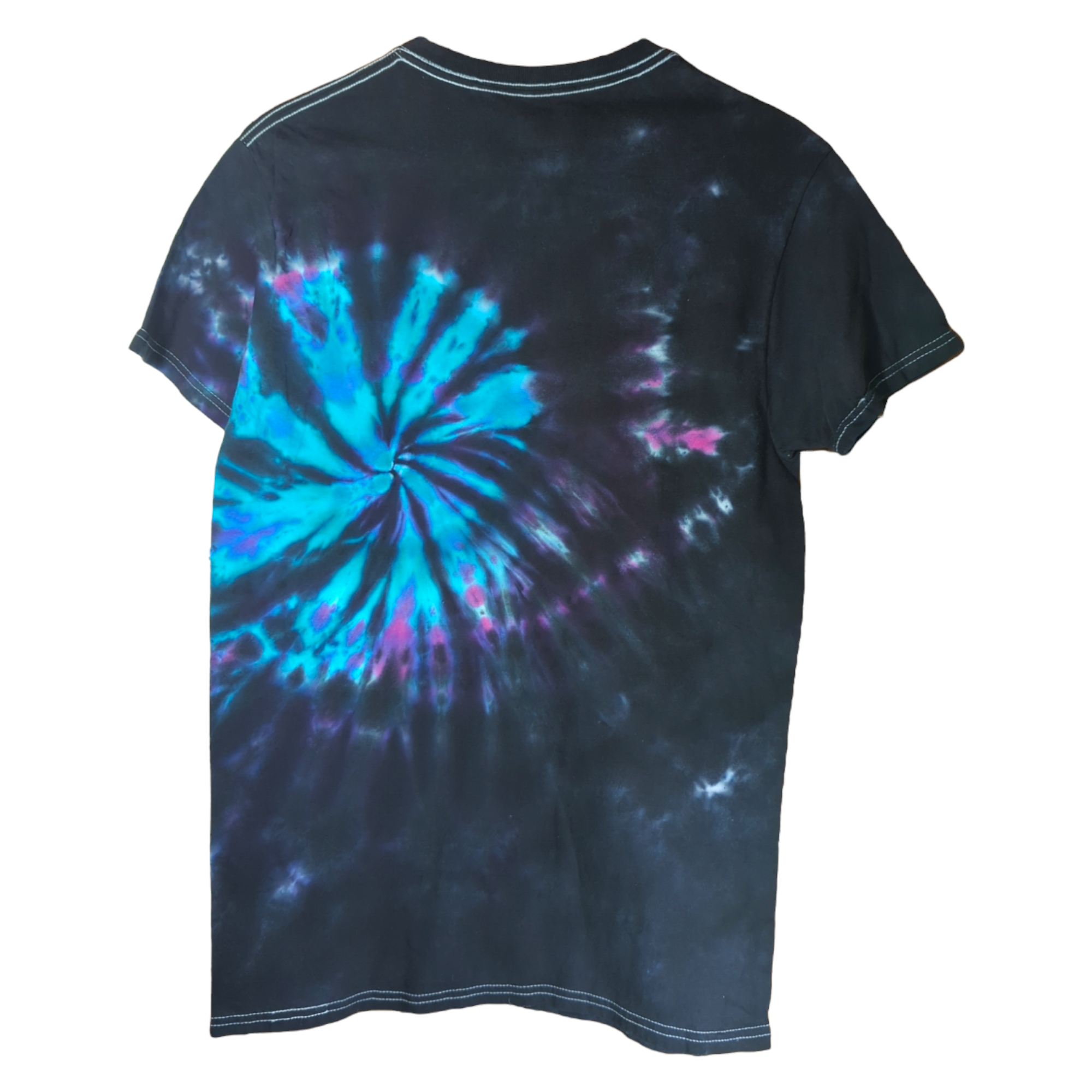 Spiral Reverse Tie Dye T-shirt SMALL