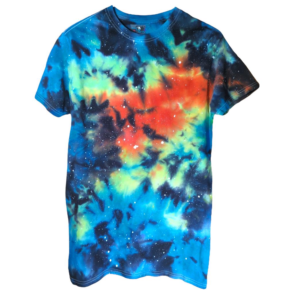 Punk Galaxy Tie Dye T-shirt Small