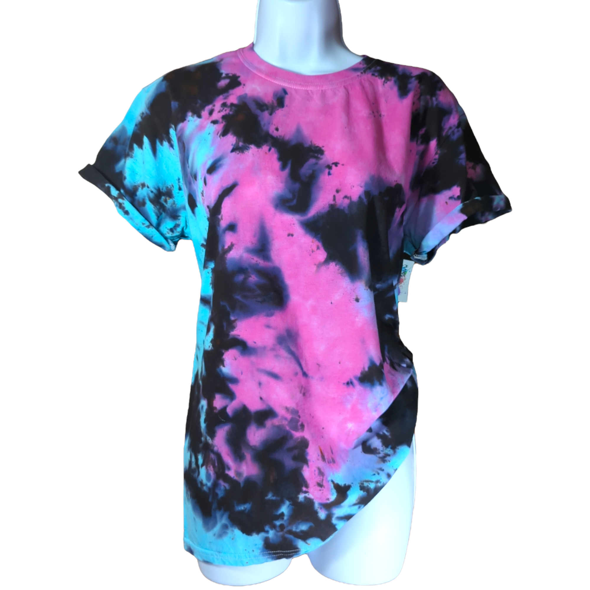 Mermaid Galaxy Tie Dye T-shirt Medium