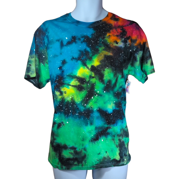 Rainbow Galaxy Tie Dye T-Shirt Medium