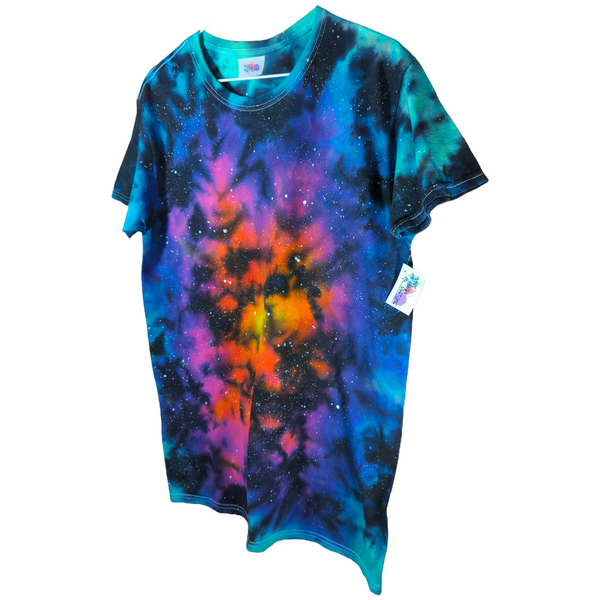 Rainbow Galaxy Tie Dye T-Shirt Medium