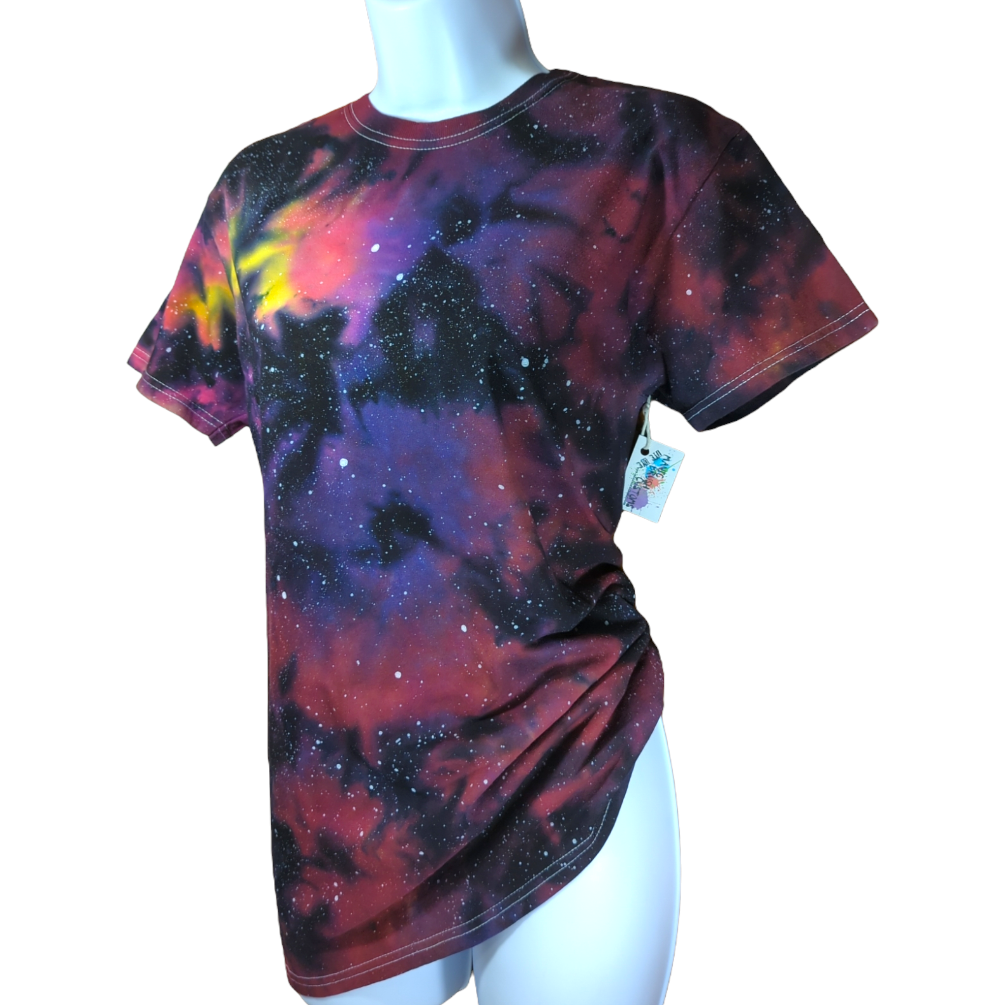 Mango Galaxy Tie Dye T-Shirt Small