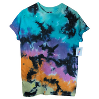 Premium Pastel Galaxy Tie Dye T-Shirt Small