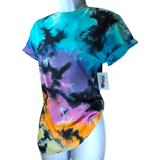 Premium Pastel Galaxy Tie Dye T-Shirt Small