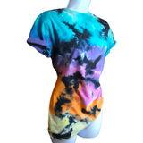 Premium Pastel Galaxy Tie Dye T-Shirt Small